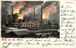 T2 Ostrava,Ostrau; Sofienhütte. Verlag R. Papauschek / Iron Works - Non Classés