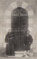 T2/T3 Jerusalem, 1910 Casa Nova / Franciscan House For Pilgrims, Monk (EK) - Non Classés