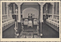 ** T1 Erlangen, Freimaurerloge ,,Libanon Zu Den 3 Cedern', Rückansicht Des Tempels / Freemason Lodge, Interior - Non Classés