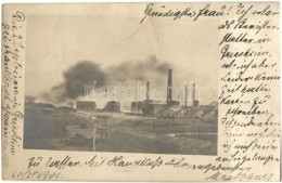 T2/T3 1901 Griesheim (Frankfurt Am Main); Explosionsunglück Der Chemische Fabrik / Explosion Of Picric Acid In... - Non Classés