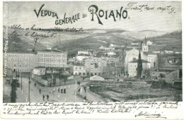 T2 Trieste, Roiano, Roján; Military Barracks, Square View / Caserma Militare. Editrice Carleria Szeindler - Unclassified