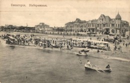 ** T2 Yevpatoria, Eupatoria; Embankment, Aeroplane Race Starting Point At The Shore - Unclassified