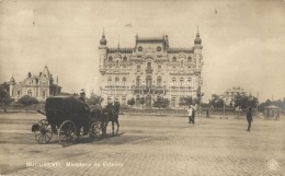 T2 Bucharest, Bucuresti; Ministerul De Externe / Foreign Ministry, Street View With Chariot - Non Classés