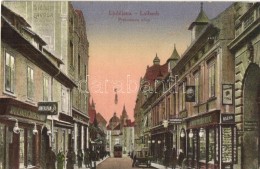 T2 Ljubljana, Laibach; Presernova Ulica, Austr-Amerik Zaloga, Kreditnega Zavoda, Restauracija Ivanka Matjan, Bazar... - Non Classés