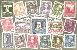 ** T2/T3 1848-1908 Österreichische Jubiläums Briefmarken / Franz Joseph's 60th Anniversary Of Reign, Set... - Non Classés