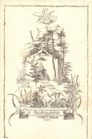 ** T2/T3 1925 Årségsátor. Magyar Cserkésztábor / Hungarian Scout Art Postcard S:... - Non Classés