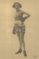** T1 French Erotic Boxing Lady. ELF Paris I. - Non Classés