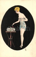 ** T2 French Gently Erotic Art Postcard. A. A. P. Paris No.4170. Artist Signed - Non Classés