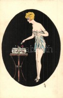 ** T2 French Gently Erotic Art Postcard. A. A. P. Paris No.4170. Artist Signed - Zonder Classificatie