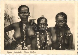 ** T1 Africa Orientale, Donne Abissine / Abyssinia (now Ethiopian) Nude Ladies, Folklore - Non Classés