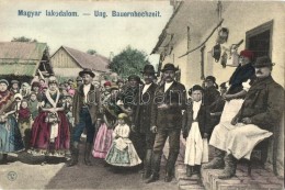 ** T2/T3 Magyar Paraszt Lakodalom / Hungarian Peasat Wedding, Folklore / Ung. Bauernhochzeit - Non Classés