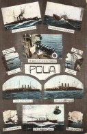 T2/T3 Pola, K.u.K. Kriegsmarine, Kriegsschiffe: SMS Erzh. Friedrich, SMS Erzh. Franz Ferdinand, SM... - Non Classés