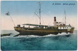 T2 Baross GÅ‘zhajó A Balatonon / Hungarian Passenger Steamship - Non Classés