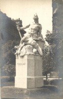 * T1/T2 1921 Budapest V. Szabadság Tér, Nyugat Irredenta Szobor. Photo - Zonder Classificatie