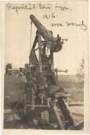 ** T2 1916 RepülÅ‘t LövÅ‘ Tábori ágyú Az Orosz Fronton / Feldgeschütz Als... - Non Classés
