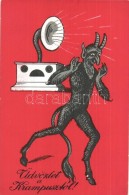 ** T2 Üdvözlet A Krampusztól! / Krampus With Gramophone - Non Classés