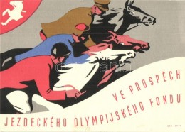 * T2/T3 Ve Prospech Jezdeckého Olympijského Fondu. Jezdecky Sport Zoceluje Charakter A Svalstvo / For... - Unclassified