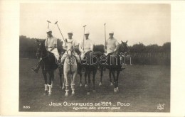 ** T1/T2 1924 Jeux Olympiques, Polo, Equipe Des Etats-Unis / The Olympic Games, Polo, Team USA On Horseback - Non Classés