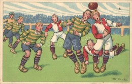 T2 Humorous Football Match Art Postcard. LP 340/III. S: K. V. - Non Classés