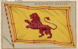 T2/T3 Schottland / Ecosse / National Flag Of Scotland, HGZ & Co. No. 11662. Emb. Litho (EK) - Unclassified