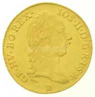 1790B Dukát Au 'II. József' (3,47g) T:1-,2 / 
Hungary 1790B Ducat Au 'Joseph II' (3,47g)... - Non Classés