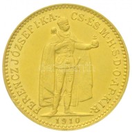 1910KB 10K Au 'Ferenc József' (3,35g/0.900) T:2 Ph.
/ Hungary 1910KB 10 Korona Au 'Franz Joseph'... - Unclassified