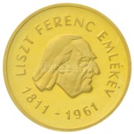 1961. 100Ft Au 'Liszt Ferenc' (7,68g/0.986) T:1(P) / Hungary 1961. 100 Forint Au 'Franz Liszt' (7,68g/0.986)... - Unclassified