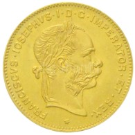 Ausztria 1892. 4Fl / 10Fr Au 'Ferenc József' (3,24g/0.900) T:1- / Austria 1892. 4 Florin / 10 Francs Au... - Non Classés