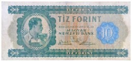 1946. 10Ft T:III / Hungary 1946. 10 Forint C:F 
Adamo F1 - Non Classés