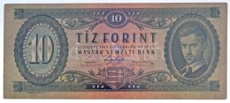 1947. 10Ft T:III Szép Papír / Hungary 1947. 10 Forint C:F Nice Paper Adamo F2 - Non Classés