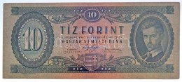 1947. 10Ft T:III Szép Papír / Hungary 1947. 10 Forint C:F Nice Paper Adamo F2 - Unclassified