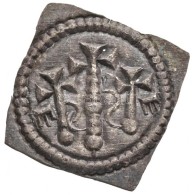 1116-1131. Denár Csegely Ag 'II. István' (0,31g) T:1-,2 RR! / 
Hungary 1116-1131. Denarklippe Ag... - Sin Clasificación