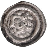 1180-1240. Bracteata Ag 'III. Béla - IV. Béla' (0,26g) T:1-,2 / 
Hungary 1180-1240. Bracteata Ag... - Non Classés