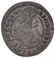 1699C-H 1kr Ag 'I. Lipót' Pozsony (0,9g) T:2,2- / 
Hungary 1699C-H 1 Kreuzer Ag 'Leopold I' Bratislava... - Ohne Zuordnung