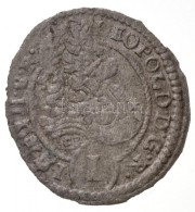 1699N-B/ICB 1kr Ag 'I. Lipót' Nagybánya (0,66g) T:2,2- / 
Hungary 1699N-B/ICB 1 Kreuzer Ag 'Leopold... - Non Classés