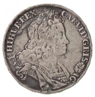 1726K-B Tallér Ag 'III. Károly' Körmöcbánya (28,13g) T:2-,3 Fülnyom / 
Hungary... - Unclassified