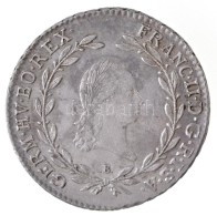 1796B 20kr Ag 'I. Ferenc' Körmöcbánya (6,18g) T:1-,2 / 
Hungary 1796B 20 Kreuzer Ag 'Franz I'... - Non Classés