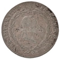 1828E 20kr Ag 'I. Ferenc' Gyulafehérvár (6,54g) T:2,2- Kis Patina / 
Hungary 1828E 20 Kreuzer Ag... - Non Classés