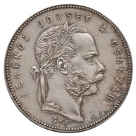 1869GYF 1Ft Ag 'Ferenc József / Angyalos Címer' Gyulafehérvár (12,37g) T:1-,2 / Hungary... - Non Classés