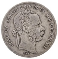 1870GYF 1Ft Ag 'Ferenc József / Középcímer' Gyulafehérvár (12,16g) T:2-,3 /... - Non Classés