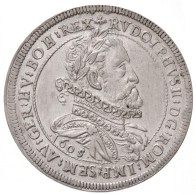 Ausztria 1605. Tallér Ag 'II. Rudolf' Hall (28,56g) T:1-,2 / 
Austria 1605. Thaler Ag 'Rudolf II' Hall... - Non Classés