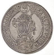 Osztrák Államok / Salzburg 1648. Tallér Ag 'Paris Von Lodron' (28,97g) T:2 / Austrian States /... - Unclassified