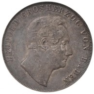 Német Államok / Baden 1847. 2G Ag 'Lipót' (21,20g) T:2 Patina / German States / Baden 1847 2... - Non Classificati