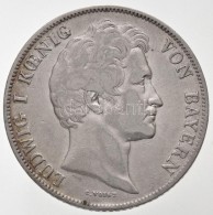 Német Államok / Bajorország 1839. 1G Ag 'I. Lajos' (10,44g) T:2 / 
German States / Bavaria... - Sin Clasificación