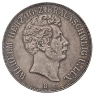 Német Államok / Braunschweig-Lüneburg 1855B 2 Tallér Ag 'Vilmos' (37,20g) T:2 Ph., Patina... - Non Classés