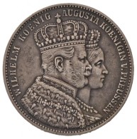 Német Államok / Poroszország 1861A Tallér Ag 'I. Vilmos és Auguszta... - Non Classificati