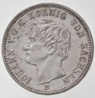 Német Államok / Szászország-Albertine 1863B 1/6 Tallér Ag 'János' (5,26g)... - Sin Clasificación