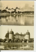 Moritzburg: Lot 2 Postcards B/w Cm 10,5 X 14,5 - Moritzburg