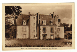 Cpa EVRAN Château Du Mottay - Evran