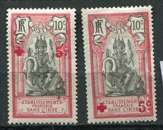 Inde *, N°43/44 Croix Rouge - Ungebraucht